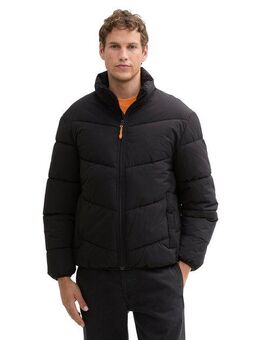 TOM TAILOR Denim Steppjacke mit Logoprint