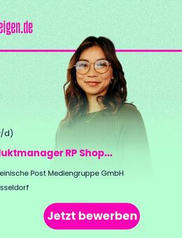Produktmanager (m/w/d) RP Shop - Düsseldorf