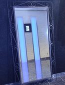 Wandspiegel Schmiedeeisen Handarbeit vintage in 45661