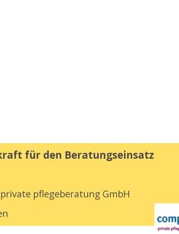 Pflegefachkraft für den Beratungseinsatz (m/w/d) - Wiesbaden