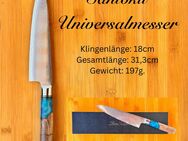 Santokumesser, Damastmesser, 67 Lagen VG10, scharfes Küchenmesser, japanisches Kochmesser, Geschenkideen für die Küche, Messer Santoku - Rosenheim