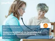 Studentische Hilfskraft im Personalbereich mit Fokus auf Gesundheitsförderung - Tettnang