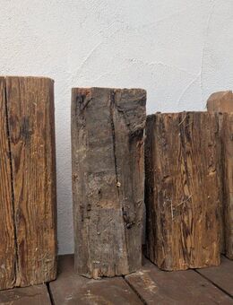 Viele kleine historische Dachbalken Holzbalken Altholzbalken (1811) - Stolpen