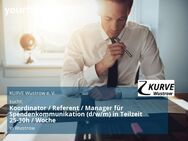 Koordinator / Referent / Manager für Spendenkommunikation (d/w/m) in Teilzeit 25-30h / Woche - Wustrow (Wendland)