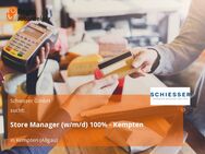 Store Manager (w/m/d) 100% - Kempten - Kempten (Allgäu)