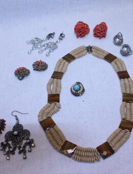 alter Schmuck, Kette,Ohrhänger,Ohrringe Nostalgie, Halskette - Hennef (Sieg) Zentrum