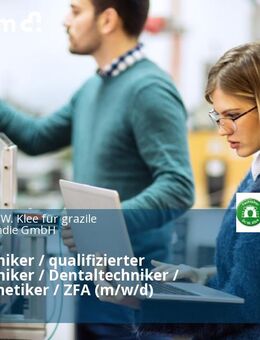 Zahntechniker / qualifizierter Zahntechniker / Dentaltechniker / Zahnprothetiker / ZFA (m/w/d) - Potsdam