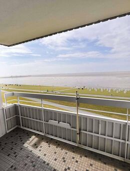 Büsum/ Familienlagune: Traumhafte 2-Zimmer-Wohnung mit Meerblick im 6. Stock des Hochhauses - Büsum