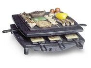 Steba Raclette RC 3 plus, 8 Raclettepfännchen, 1450 W