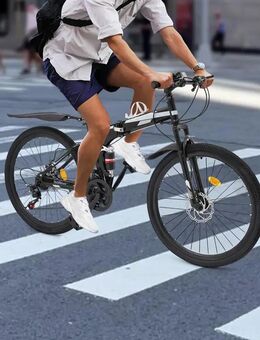 Faltbares 26" Mountainbike – 21-Gang Shimano, Doppelfederung, robust & leicht - Rockenhausen