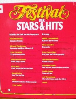 Festival der Stars&Hits-Vinyl-LP,Rotes Kreuz - Linnich