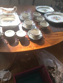 Edles Spode Geschirr-Set – Eleganz für besondere Anlässe 50 Teile - Berlin