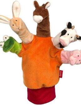 Sigikid Handpuppe My Little Theatre, Tiere, für Kasperle- oder Puppentheater
