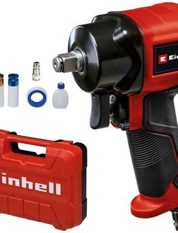 Einhell Druckluft-Schlagschrauber TC-PW 610 Compact, 9000 U/min, inkl. 3 Stecknüsse 17/19/21mm, inkl. Aufbewahrungskoffer