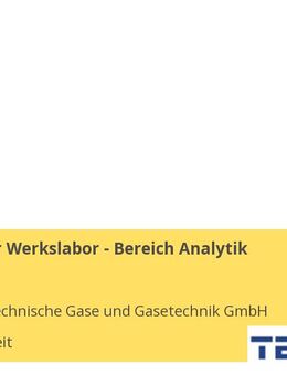 Mitarbeiter Werkslabor - Bereich Analytik (m/w/d) - Marktbreit