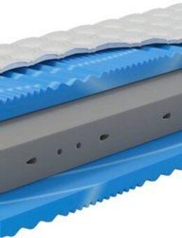 Kaltschaummatratze XXL Gelstar KS, Waterpur®-Kern mit 7 Zonen, Geltouch-Auflage, Hn8 Schlafsysteme, 25 cm hoch, (1-tlg), 3D-Klimaborder, in 90x200 cm und weiteren Größen erhältlich