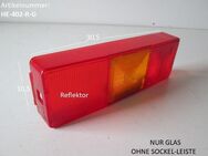 Hella Rückleuchte / Rücklicht Wohnwagen, Dethleffs, Bürstner, Wilk - sehr selten Reflektor/53288R6/7R0153266 rechts NUR GLAS ohne Sockel (Hecklicht/Heckleuchte/Lampe/Leuchte/Rücklicht/Rückleuchte) - Schotten Zentrum