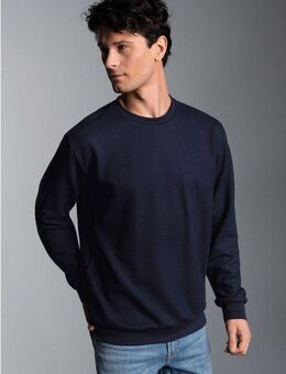 Trigema Sweatshirt TRIGEMA Sweatshirt in Waffeloptik