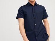 Jack & Jones Kurzarmhemd JJESUMMER LINEN BLEND SHIRT SS SN