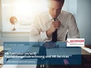 HR-Spezialist (m/w/d) Payroll/Entgeltabrechnung und HR-Services - Wendelstein
