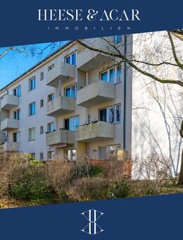 Willkommen in Britz: Praktisch geschnittene 2-Raum-Wohnung mit Balkon in ruhiger Lage, vermietet - Berlin