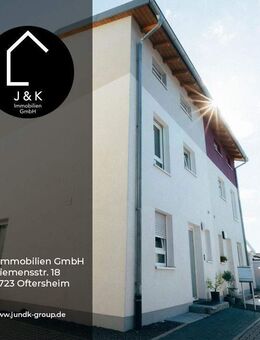 Charmante Doppelhaushälfte mit Garten und Dachterrasse - Viernheim