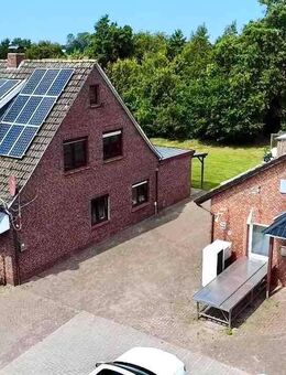 Vielseitiges Wohn- und Geschäftshaus mit 3 Einheiten, kernsanierter Fleischerei & PV-Anlage - Südbrookmerland