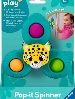 Ravensburger Lernspielzeug Play+ Pop-it Spinner: Leopard