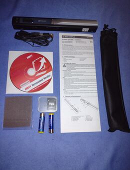 Hand scanner P-573. Tragbarer, Mobiler Hand-Dokumenten Scanner, m - Ober-Ramstadt