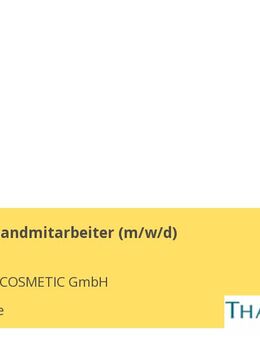 Lager-/versandmitarbeiter (m/w/d) - Karlsruhe