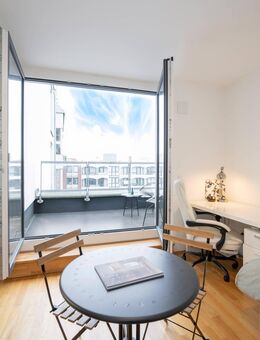 Modernes Studentenapartment mit Balkon und Gemeinschaftsdachterrasse - München