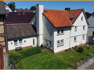 KOMPAKTES ENSEMBLE AUS WOHNHAUS UND SCHEUNE! KEINE KÄUFERPROVISION! - Romrod