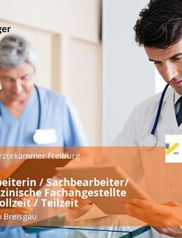 Sachbearbeiterin / Sachbearbeiter/ Zahnmedizinische Fachangestellte (m/w/d) Vollzeit / Teilzeit - Freiburg (Breisgau)