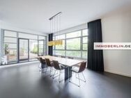 IMMOBERLIN.DE - Sensationelles CarLoft! Exquisite Wohnung mit Designambiente, Loggia, Kamin, Pkw-Stellplatz + Concierge - Berlin