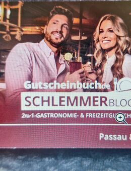 1 X SCHLEMMERBLOCK GUTSCHEINBUCH 2024/2025 PASSAU UND UMGEBUNG - NEU - - Fürstenstein
