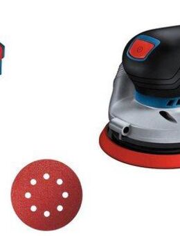 Bosch Professional Akku-Exzenterschleifer GEX 18V-125 Professional, max. 6000 U/min, 20000 U/min, mit Koffer, ohne Akku und Ladegerät