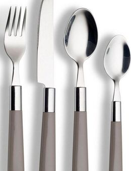ECHTWERK Besteck-Set Bistro Besteck Set, Campingbesteck (16-tlg), 4 Personen, Edelstahl 18/0, Picknickbesteck