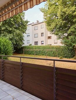 Charmante Erdgeschosswohnung mit Balkon und Garage in idyllischer Lage - Schwaikheim