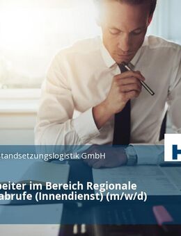 Sachbearbeiter im Bereich Regionale Leistungsabrufe (Innendienst) (m/w/d) - Dornstadt