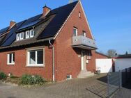 Gepflegte Doppelhaushälfte mit zwei Wohneinheiten und PV Anlage - Rheine