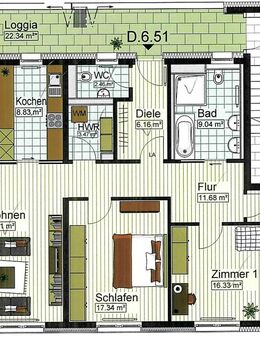 schöne 4-Zimmer Wohnung in Neu-Ulm zu vermieten - Neu Ulm