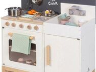MUSTERKIND® Spielküche Linum, weiß Holz