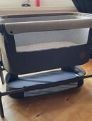 Beistellbett, Maxi Cosi, Höhenverstellbar, mit Matratze und Bezug in 8212