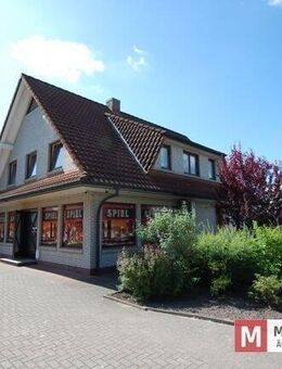 DG-Wohnung mit großer Dachterrasse und Garage im Ortskern von Wiefelstede (Objekt-Nr.: 5980) - Wiefelstede