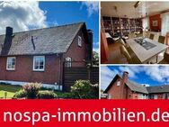 Reinkommen und Wohlfühlen! Ebenerdig bewohnbar! Einfamilienhaus in Wassernähe - Grundhof