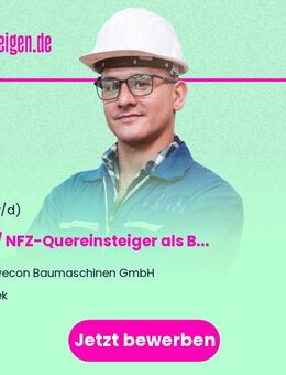 KFZ / NFZ-Quereinsteiger als Baumaschinenmechatroniker / Servicetechniker (m/w/d) - Siek