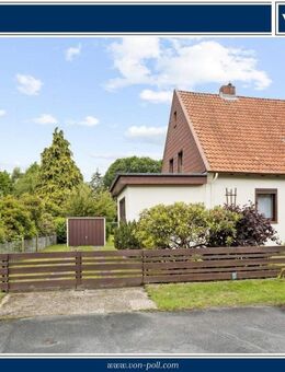 Doppelhaushälfte mit Potenzial auf großem Grundstück - ruhig gelegen mit Blick ins Grüne! - Ottersberg