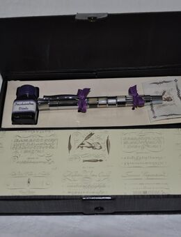 Hochwertiger Füller mit Tintenaufzug violett - Aschaffenburg