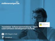 Teamleiter Softwareentwicklung / Team Lead Software Development (m/w/d) - Landshut