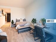 URBAN BASE: Vollmöbliertes Standard-Apartment mit EBK, ALL-IN-MIETE, UVM. am Rheinufer - Düsseldorf